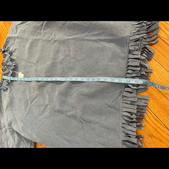 Comfort Colors beach oversized coverup or casual sweatshirt. Size xl. Slate blue - Picture 8 of 13